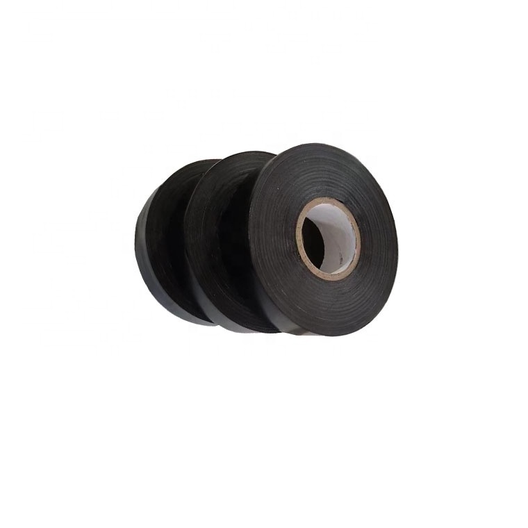 MENGSHAN  980-25 black color  0.635mmx100mmx30m polyethylene pipe inner wrap tape for gas ipeline