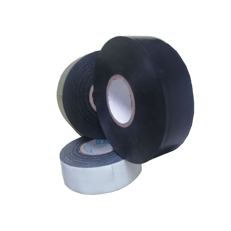 MENGSHAN brand length 200 feet butyl rubber Adhesive Pipe Anti-corrosion Wrap Tape for gas pipeline