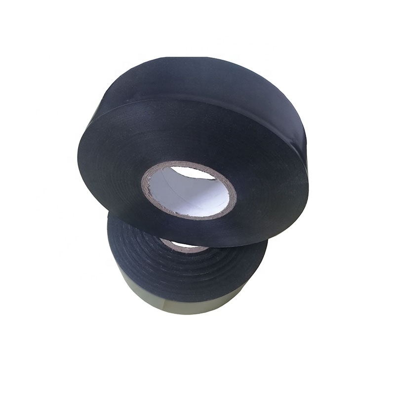 MENGSHAN brand length 200 feet butyl rubber Adhesive Pipe Anti-corrosion Wrap Tape for gas pipeline