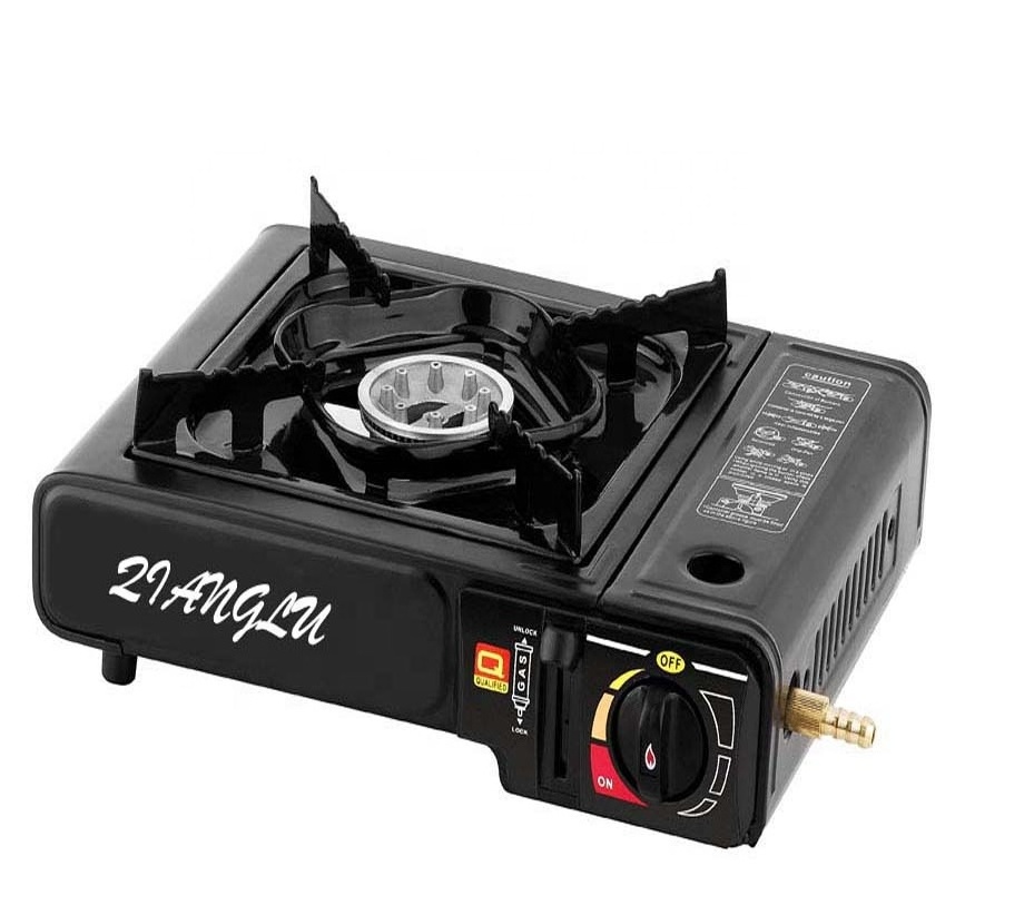 two function portable gas stove,two in one camping stove,butane gas stove