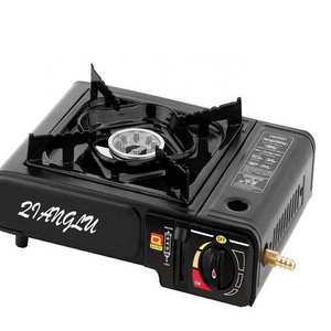 two function portable gas stove,two in one camping stove,butane gas stove