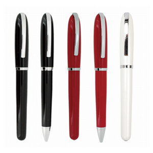 baoer 516 Promotional Executive Gift Good Quality Metal Roller Pen And Ball Pen Set With High End Gift Box