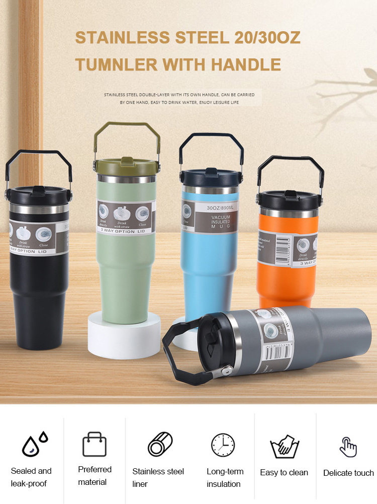 Custom 20 30 Oz Yetitumbler Travel Double Walled Stainless Steel Tumblers 20oz 30oz Stainless Steel Vacuum Insulated