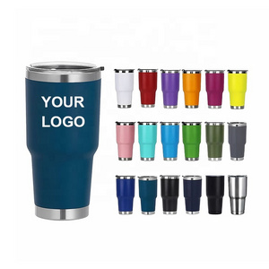 Wholesale Powder Coated Stainless Steel Vacuum Double Wall Insulated 30 Oz Car Tumbler Mug Cup 30oz Stainless Steel Tumbler