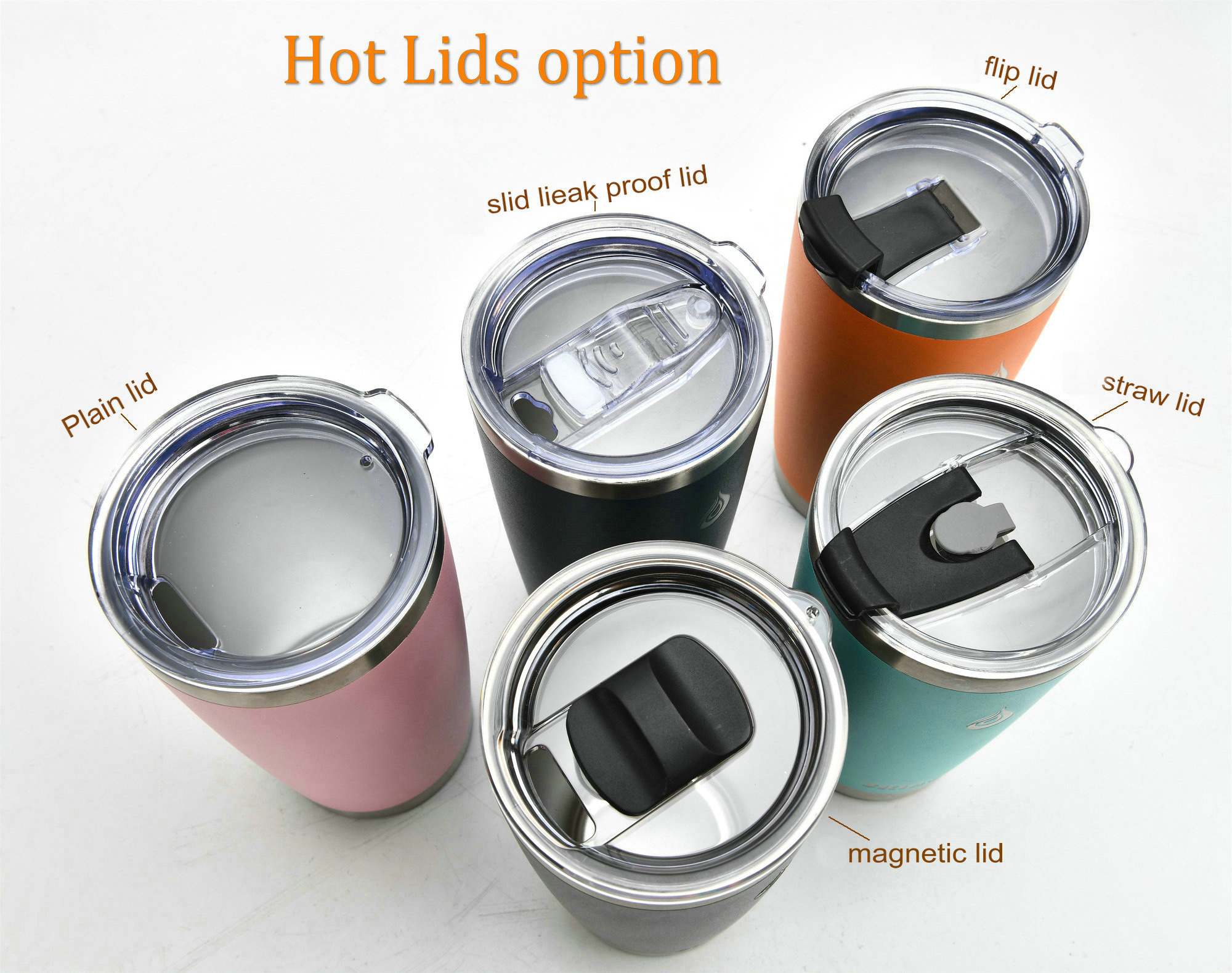 Powder Coated Stainless Steel Tumbler 30 Oz/850ml Insulated Coffee Cup With Lid Best 30 Oz Tumbler Stainless Steel Vacuum