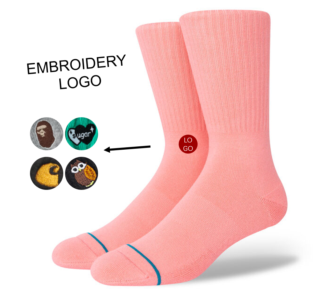 Wholesale custom logo stannce socks thick cotton sport socks stance cooperative factory socks