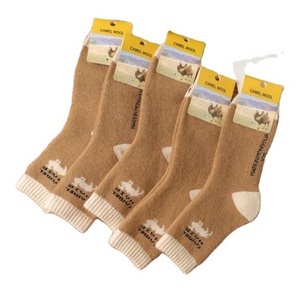 Winter Fuzzy Casual winter men women camel hair socks warm camel wool socks