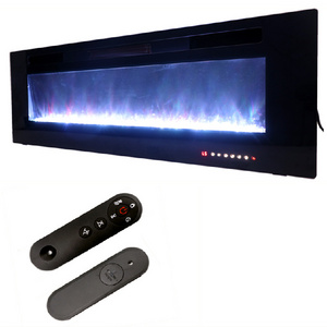 fire place wood mini water vapor built-in black electric led 4d vapor steam mist fireplace wall mounted decorative