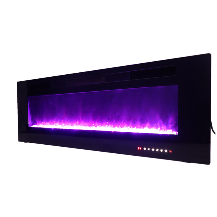 fire place wood mini water vapor built-in black electric led 4d vapor steam mist fireplace wall mounted decorative