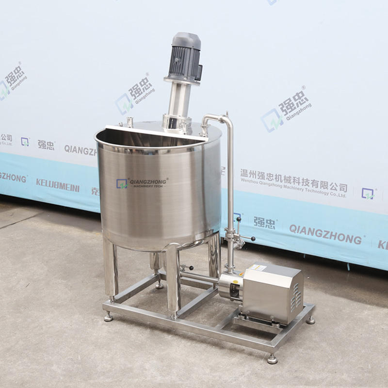 Stainless Steel Milk Storage Tank with Refrigeration Function and Different Capacity 100L to 5000L