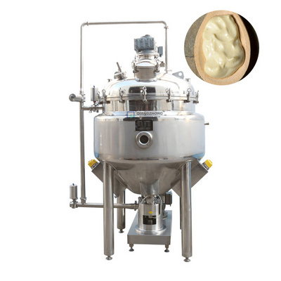 chocolate mayonnaise manufacturing mixing equipment small mayonnaise emulsion mixing tank