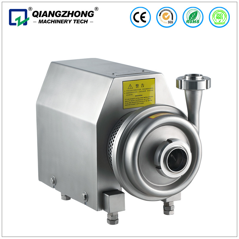 Sanitary Centrifugal Pump/explosion Proof Pump Stainless Steel Electric Motor Ce Customized Force Lift Hand Pump Manufactured QZ