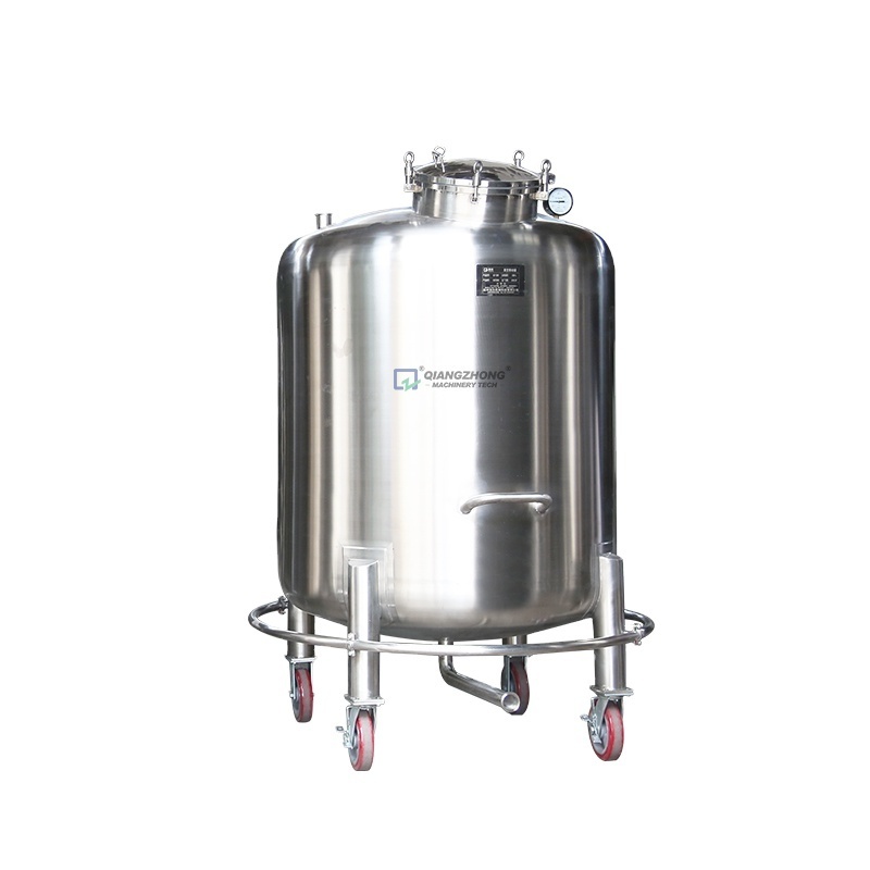 inox stainless steel storage acid resin solvent tank storing tank 200 1000 l