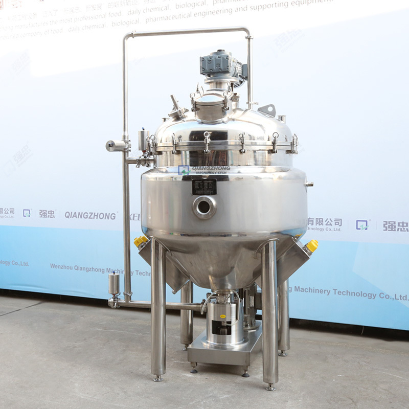 chocolate mayonnaise manufacturing mixing equipment small mayonnaise emulsion mixing tank