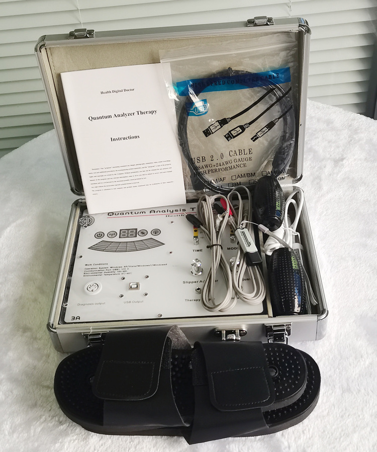 2024 latest bioresonance quantum therapy health analyzer with 53 reports