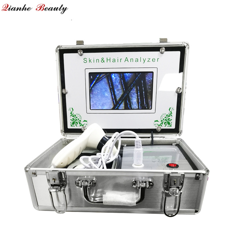 New arrival 50X skin moisture analyzer camera 200X hair analyzer 2 in 1