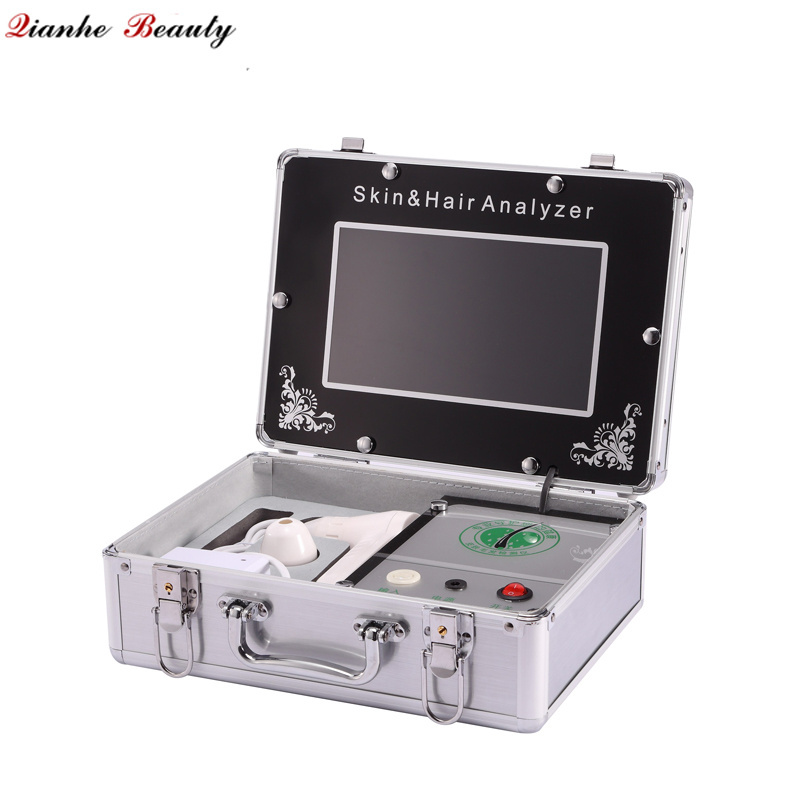 New arrival 50X skin moisture analyzer camera 200X hair analyzer 2 in 1