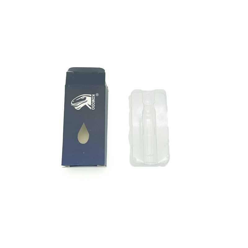 Wholesale Custom Logo Plastic Blister Empty 0.5ml 1ml Cartridge Package Packaging