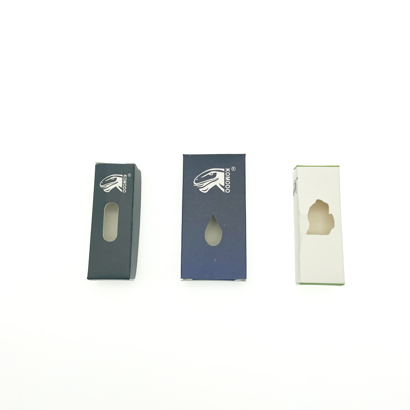 Wholesale Custom Logo Plastic Blister Empty 0.5ml 1ml Cartridge Package Packaging