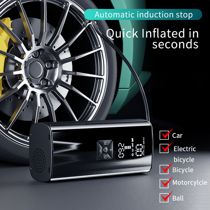 Automatic Rechargeable Electric Digital Wireless Portable Cordless Tyre Inflator Car Air Pump Compressor Tire Inflators