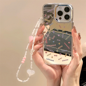 Mirror Style Good cat Case for iPhone15 14 13 Surface Cover Phone protective cover cheap wholesale