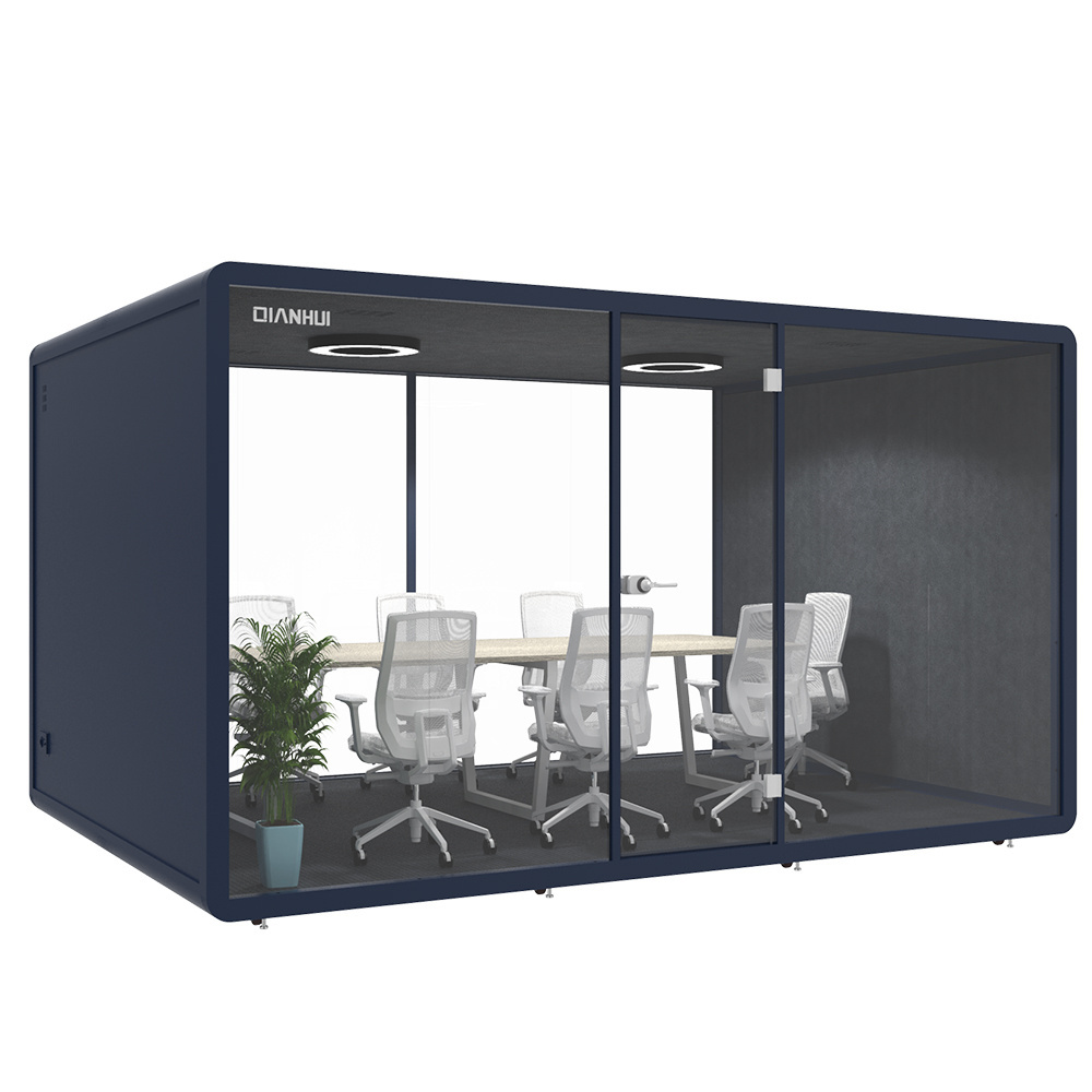 customized cheap soundproof booth acoustic silent cabin for office soundproof booth soundproof booth prefab office pod with sofa