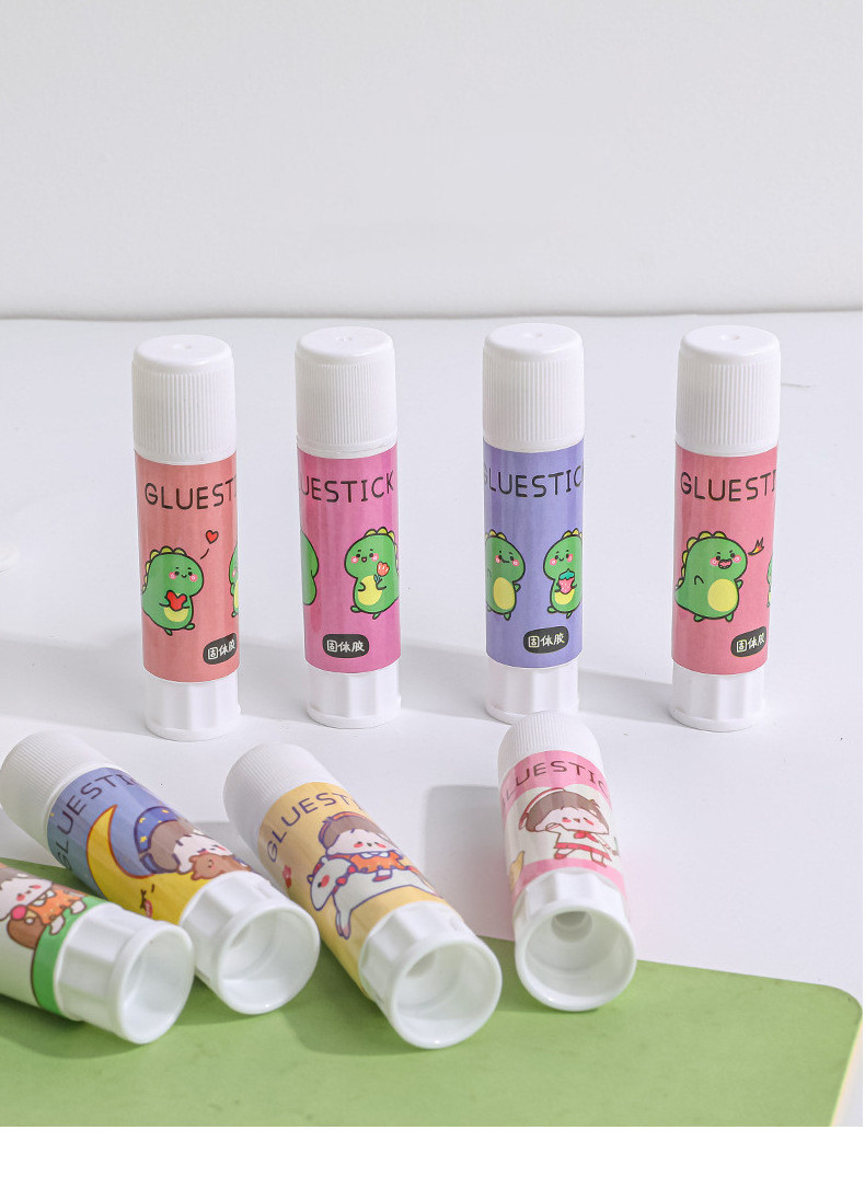 Cartoon Solid Paper Glue Stick School and Office Supplies Glue Stick Handmade DIY children's Glue Stick