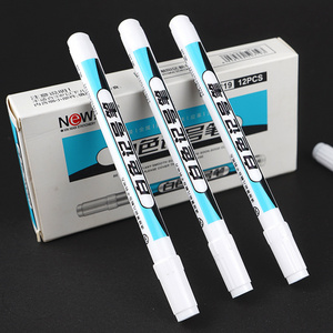 2mm Art Highlighter Permanent Marker Premium Tire Marker White Waterproof Paint M Quick Dry White Marker