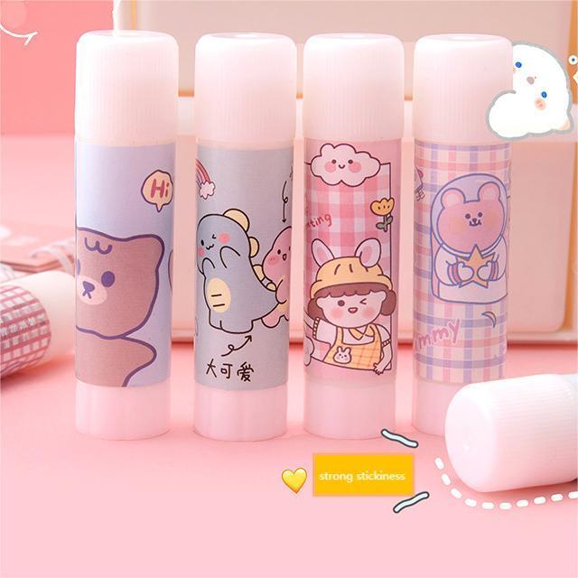 Children'S Office Supplies Kindergarten Diy Handmade White Solid Glue Stick Cute Student Stationery Solid Glue