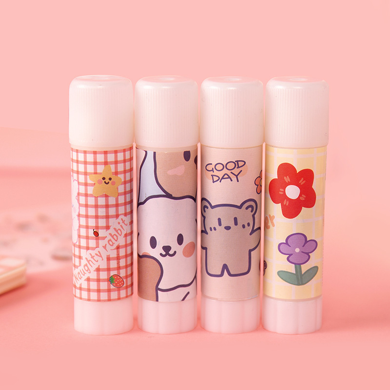 Children'S Office Supplies Kindergarten Diy Handmade White Solid Glue Stick Cute Student Stationery Solid Glue