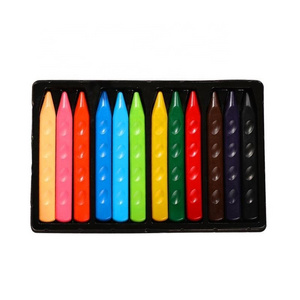 Wholesale Washable Wax 12 Color Custom Trousse A Crayon De couleur Set Kids Crayons For Set