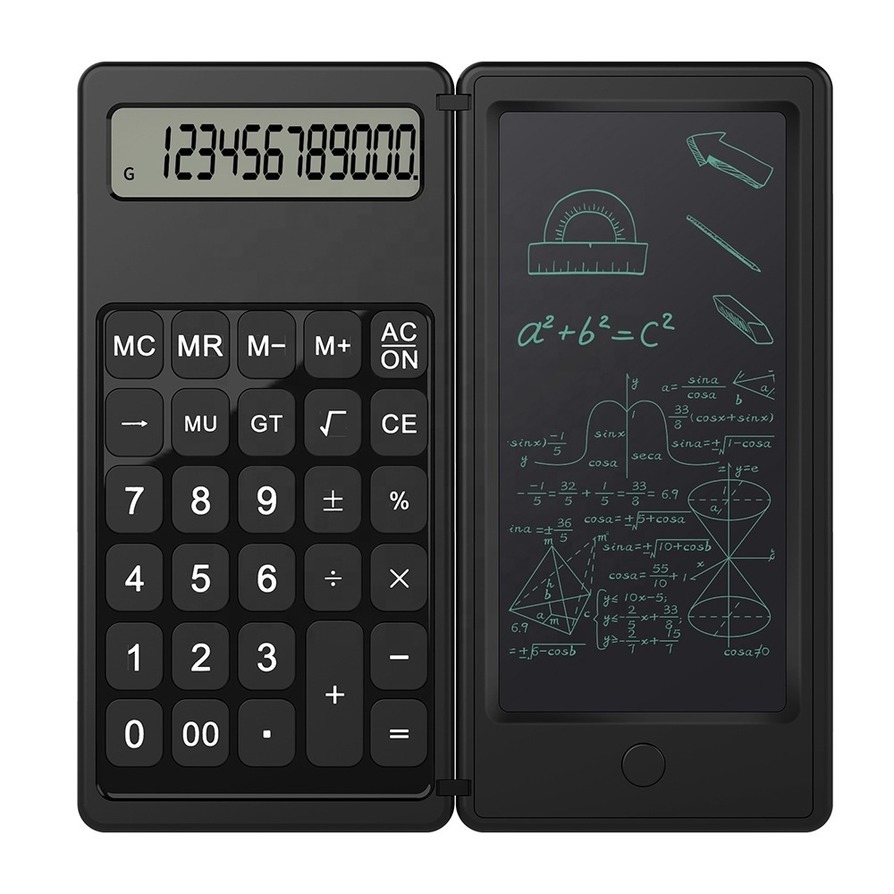 Handwriting Tablet Learning Business Office Portable Foldable Touch Screen Customized LCD Writing Tablet Calculator