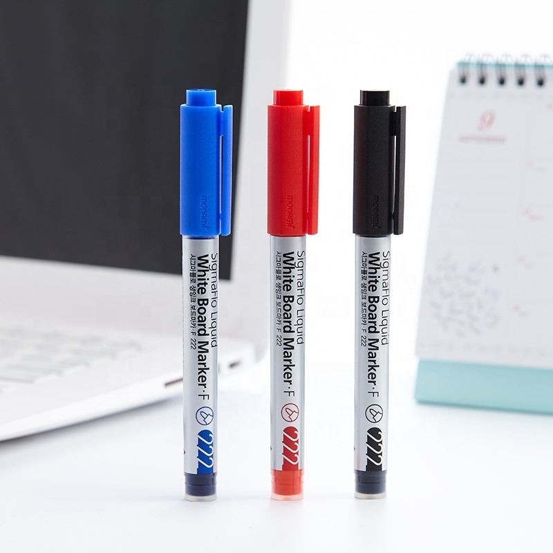 Fineliner Hook Line Whiteboard Marker Pen Dry Erase Art Water-based Oil-based Colorful Whiteboard Marker Pen Set