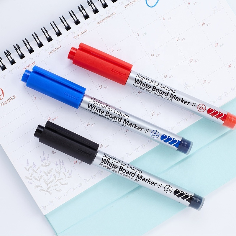 Fineliner Hook Line Whiteboard Marker Pen Dry Erase Art Water-based Oil-based Colorful Whiteboard Marker Pen Set