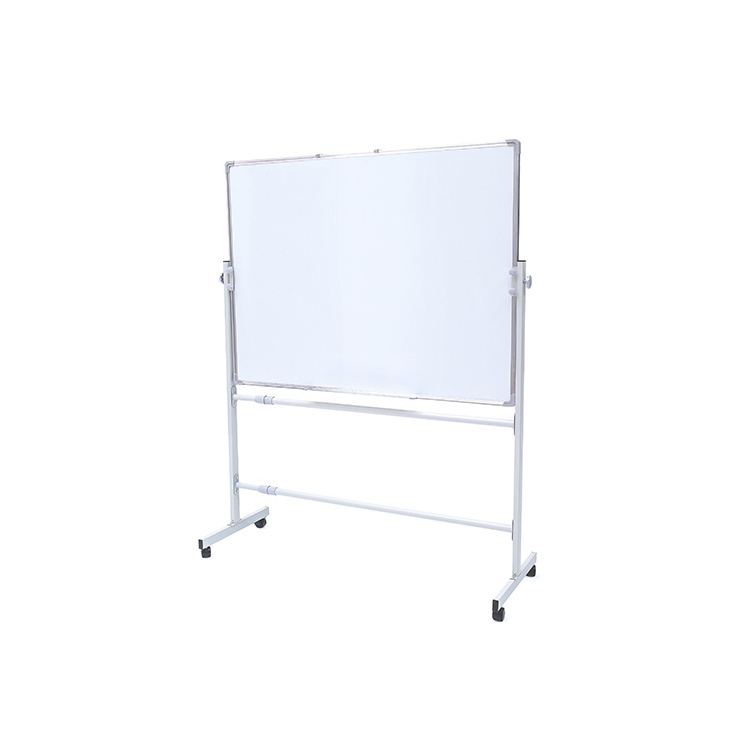 Hot Sale Magnetic Mobile White Board Stand With Wheels Magnetic Stand Whiteboard Sliding White Board Stand