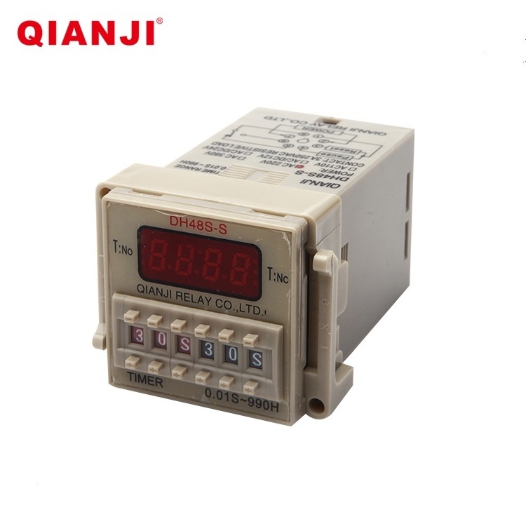 QIANJI Online Shop China Electric Digital Timer Switch AHC15A Price List delay timer mini timer relays