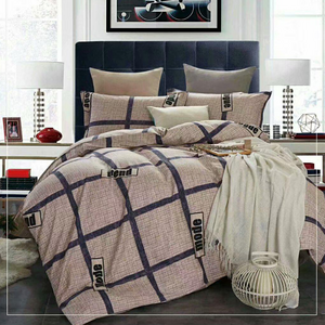 Top quality polyester fabric comforter rabbit bedding sets luxury fabric duvets polyester bedding set for home textile