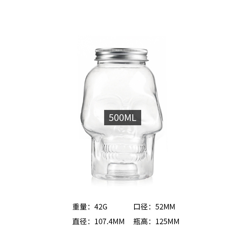 Custom Logo 16oz Empty Plastic PET Bear Shape Juice Beverage Tea Drinking Bottle With Aluminium Cap