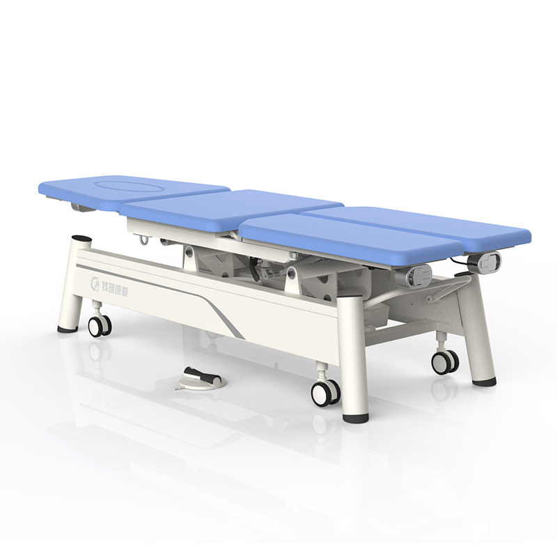 Physical Multi-body Position Rehabilitation Table Three-stage Adjustment Treatment Electric Massage Training Bed