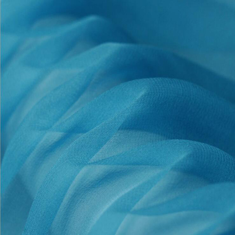 Wholesale 114cm width dyed 12mm 100% silk soft smooth silk fabric georgette for summer dress