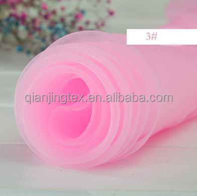 Cheap price high density soft hand feel polyester matte organza fabric for wedding dress