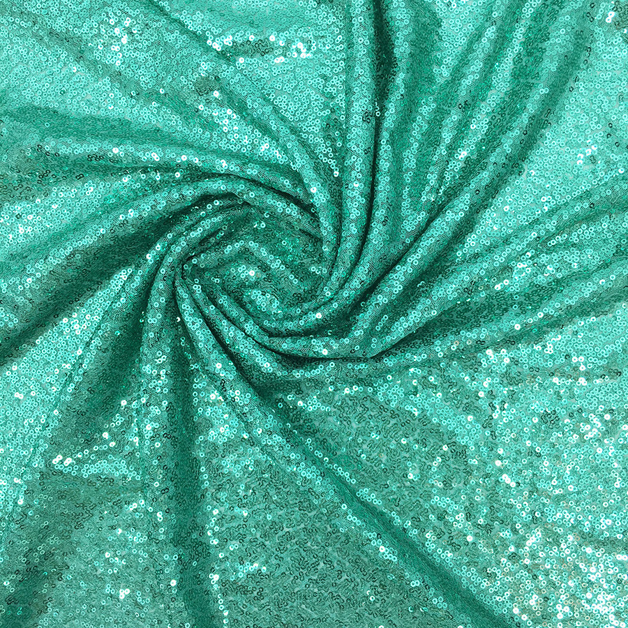 Amazon Hot Selling Cheap Embroidery Tulle 3mm Sequin Fabric For Wedding Decoration