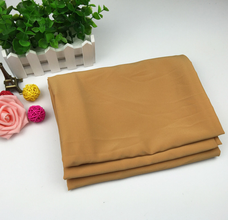 Factory cheap price 100D polyester spandex smooth soft stretch chiffon fabric for dress