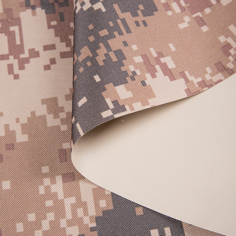 Factory cheap price 100% polyester oxford 600d camouflage printing fabric for tent