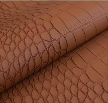 Synthetic PVC material embossed crocodile leather for luxury bag