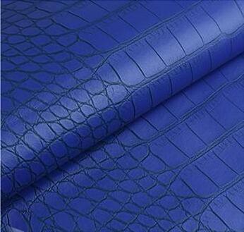 Synthetic PVC material embossed crocodile leather for luxury bag