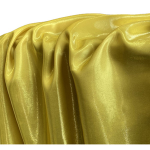 2024 Hot Selling Luxury Shiny Metallic Liquid Satin Fabric For Fashion Dress