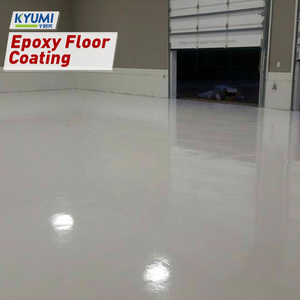 Self-levelling anti-slip anti-UV epoxy resin garage concrete floor coating grey paint