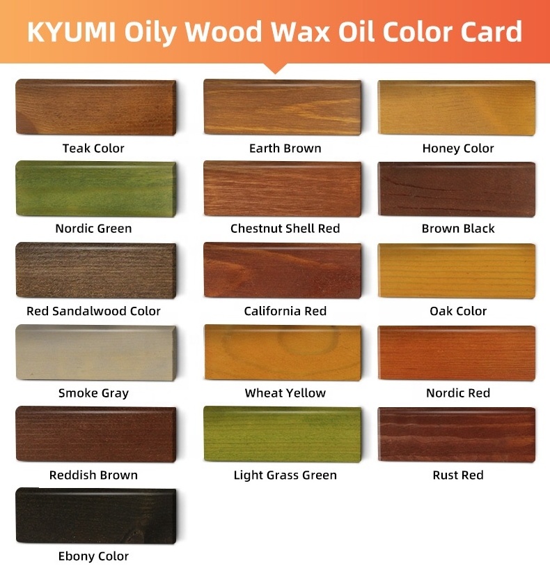 Factory Price Furniture Decoration Coating Nactural Wooden Wax Oil