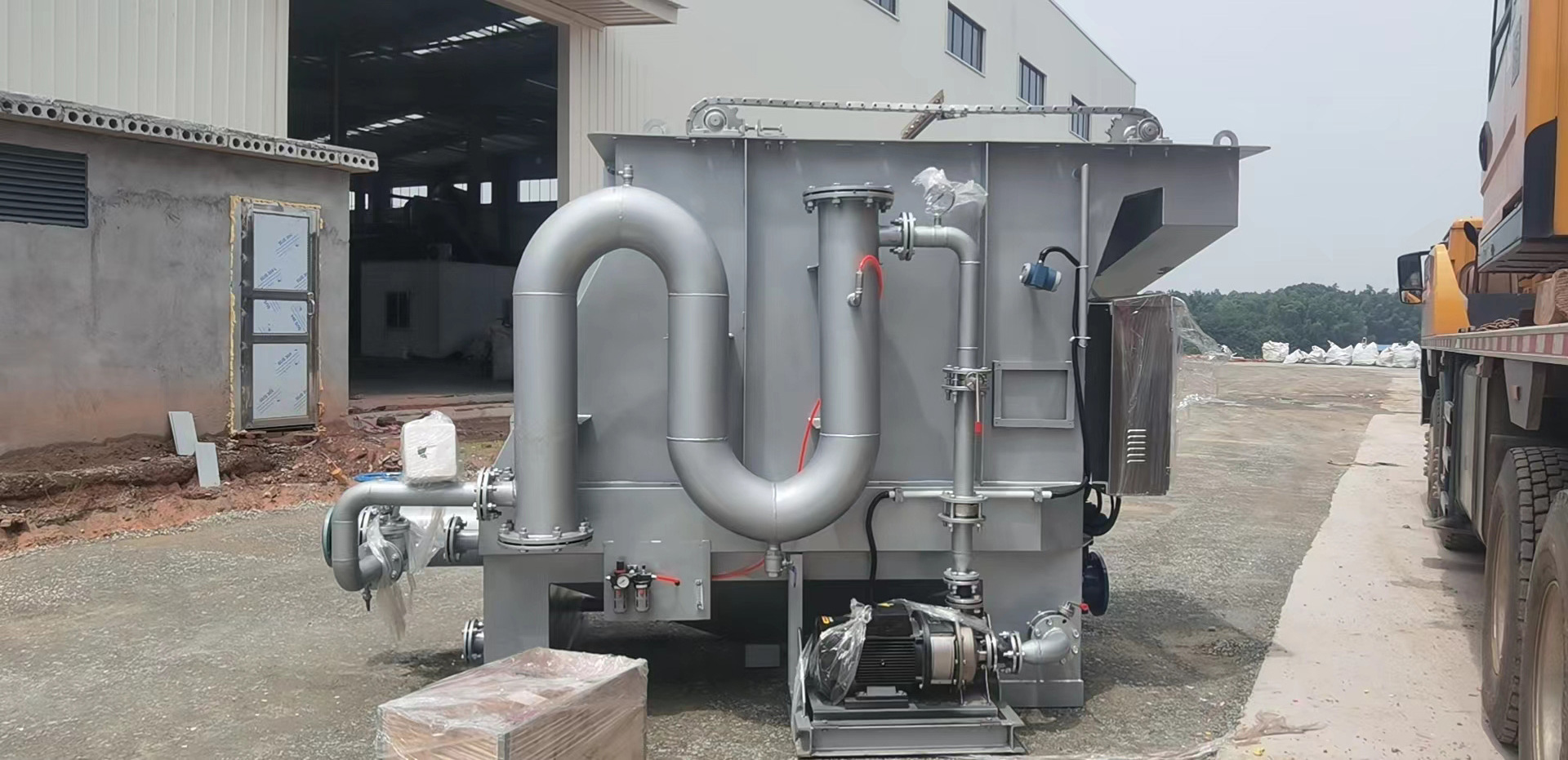 High efficiency Oil Water Separator Dissolved Air Flotation Machine for Industry Wastewater Treatment